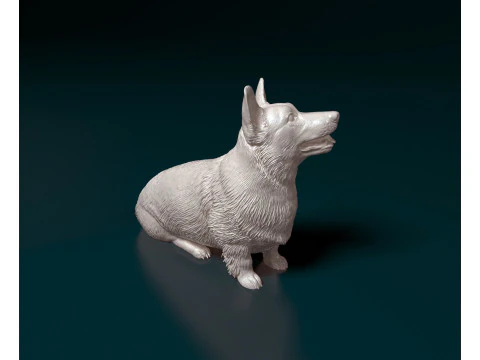 Вельш-корги пемброк 3D Принт Модель