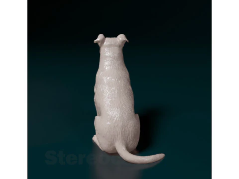 混种狗 3D 打印模型