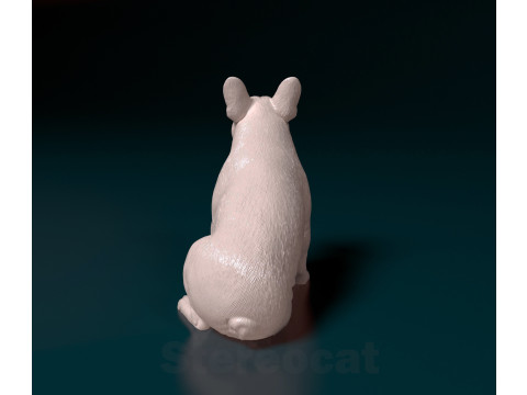 French Bulldog 014 Modelo de Impressão 3D