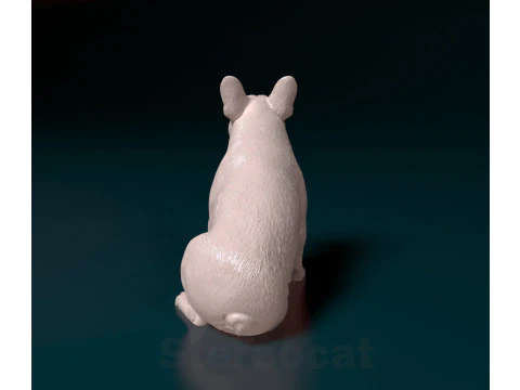 French Bulldog 014 3D Print Model