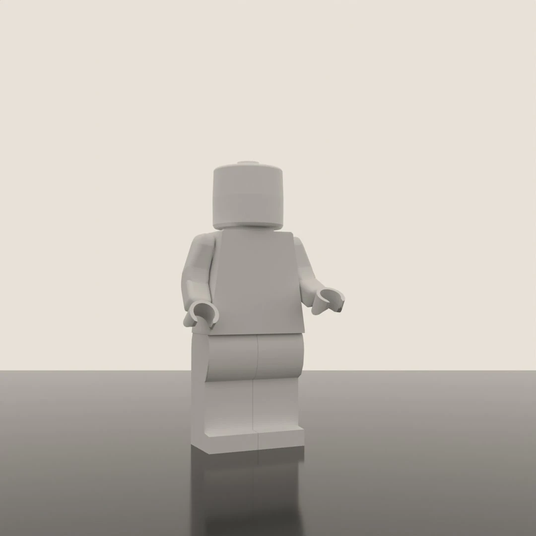 Lego man 3D Model .c4d .max .obj .3ds .fbx .stl .blend 