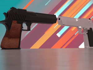 Desert Eagle demo 3D Model