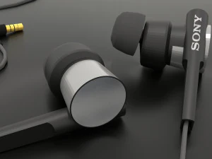 헤드폰 소니 3D 모델