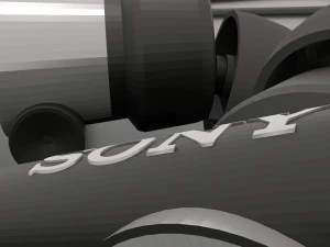 헤드폰 소니 3D 모델