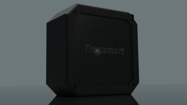 Portable speaker Tronsmart Element Groove 3D 모델 .c4d .max .obj .3ds .fbx .stl .blend 