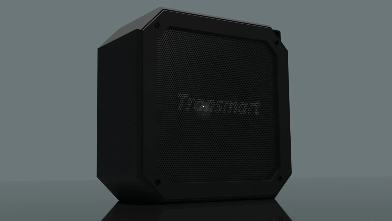 Portable speaker Tronsmart Element Groove 3D Model .c4d .max .obj .3ds .fbx .stl .blend