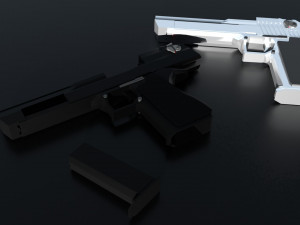 Desert Eagle 3D 모델