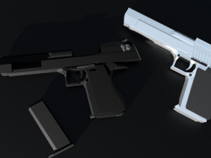 Desert Eagle 3Dモデル