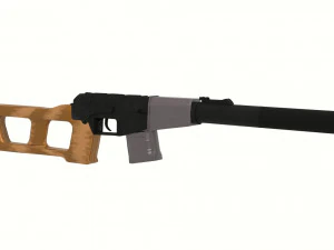 Vss Vintorez 3D Model