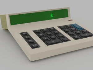 Kalkulator Elektronika MK 42 Model 3D