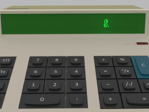Calculator Elektronika MK 42 3D मॉडल