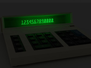 Calculator Elektronika MK 42 3D मॉडल
