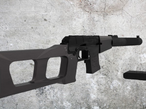 Vss Vintorez v2 3D 모델