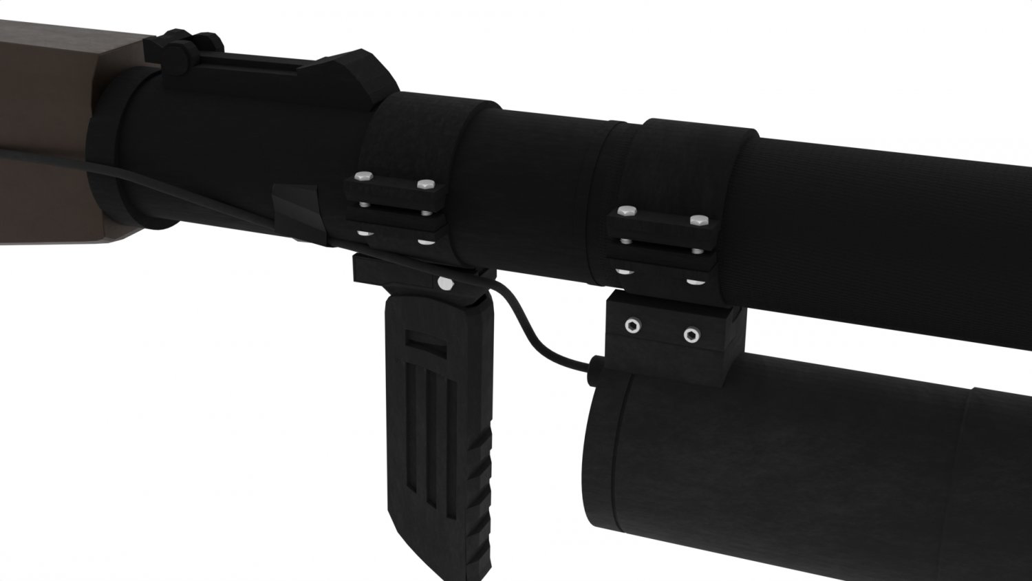 Roblox Classic Rocket Launcher - Download Free 3D model by