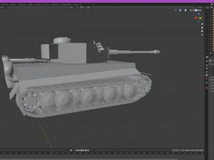 Tiger H1 3D Model