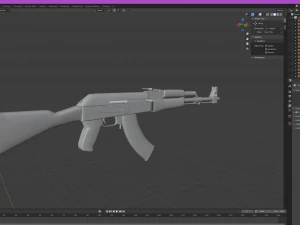 AK-47 3D Model