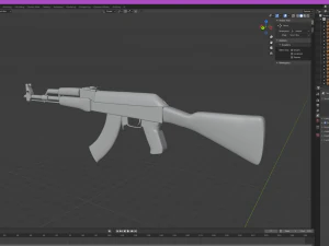 AK-47 3D Model