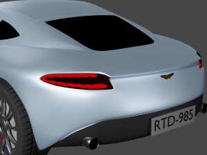Aston martin DB11 3D Model