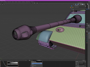 King tiger Henschel 3D Model