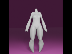 SD Character Model 3D