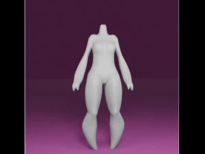 SD Character 3D Model