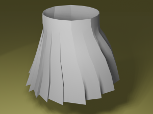 Skirt Modello 3D