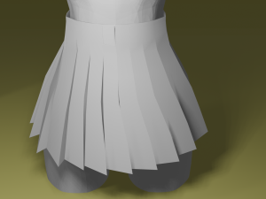Skirt 3d model free deals