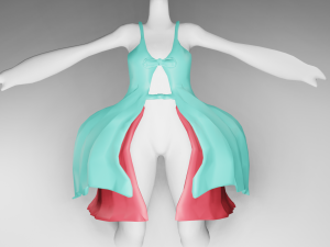Dress 3D 模型