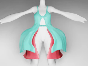 Dress 3D Model