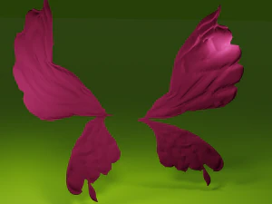 Butterfly wings 3D Model