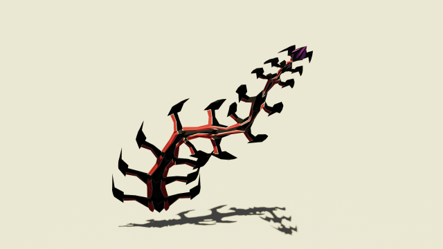 Machine tail 3D Model .c4d .max .obj .3ds .fbx .stl .blend 