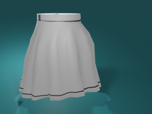 Skirt 2 Model 3D