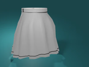 Skirt 2 3D Model