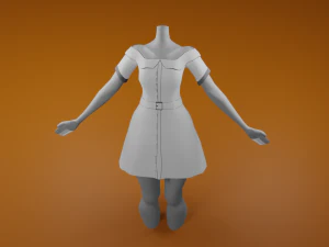 Clothes 10 3D Model