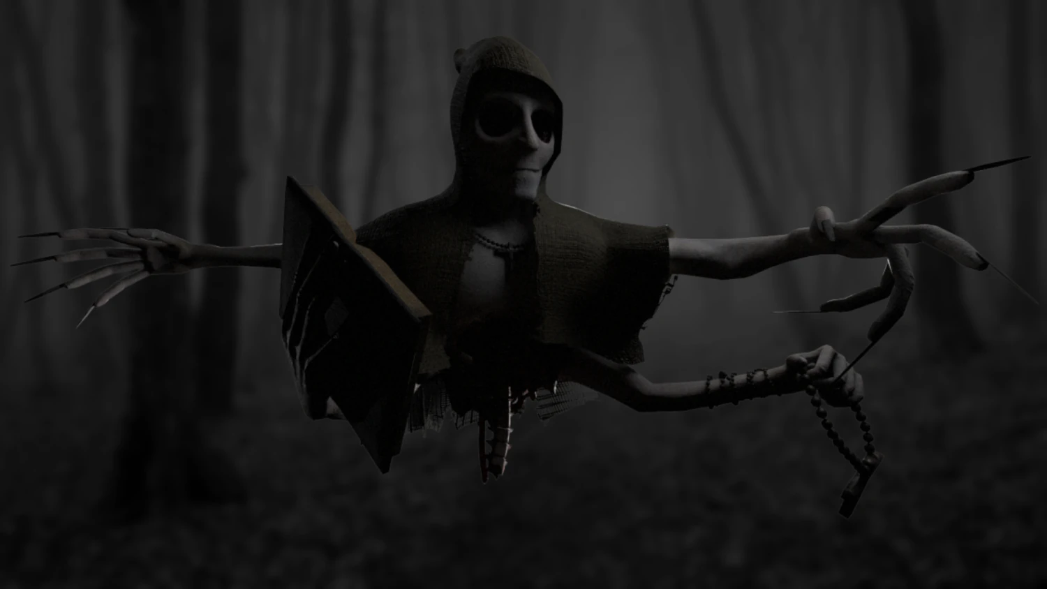 Church Ghost 3D Model .c4d .max .obj .3ds .fbx .stl .blend 