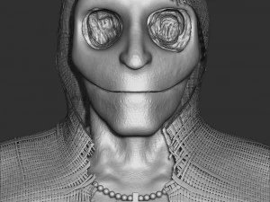 Church Ghost 3D Model