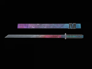 R&ocirc;nin Modèle 3D