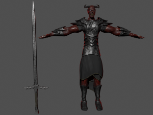 Nameless Demon Model 3D