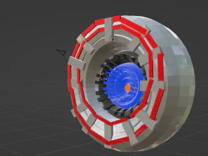 Particle 3D Model