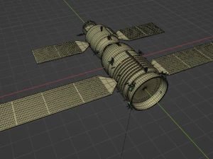 Rocket 3D Model