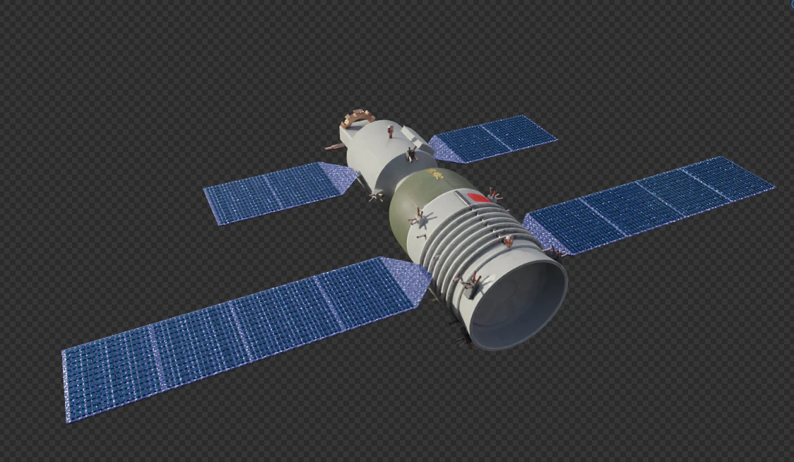 Rocket 3D Model .c4d .max .obj .3ds .fbx .stl .blend 