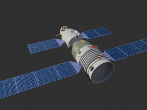 Rocket 3D Model