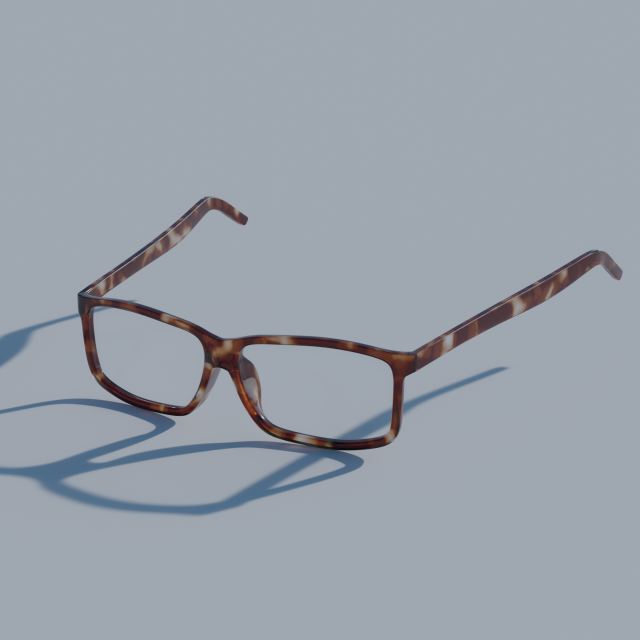 Realistic Glasses 3Dモデル .c4d .max .obj .3ds .fbx .stl .blend 