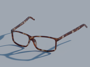 Realistic Glasses 3Dモデル