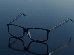 Lunettes r&eacute;alistes Modèle 3D