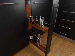 Modern Kitchen Design Modelo 3D