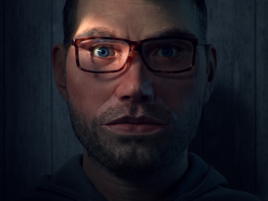 Realistic Human Portrait 3D Model