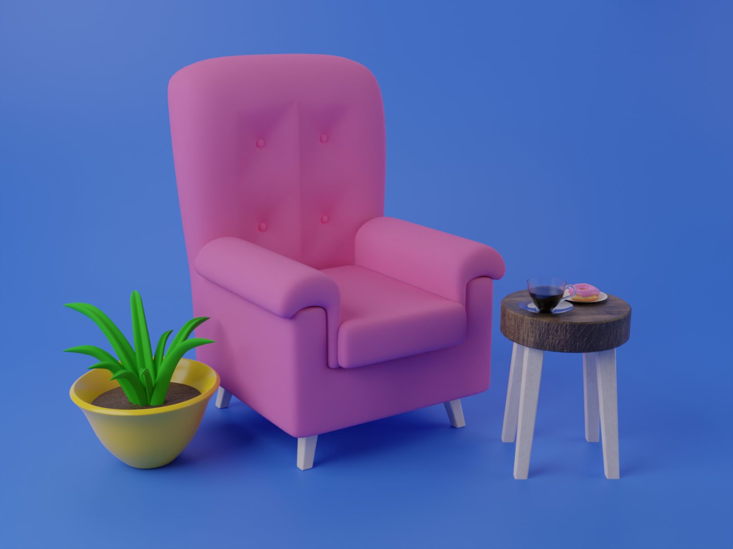 Cartoon Chair 3D Models in Chair 3DExport