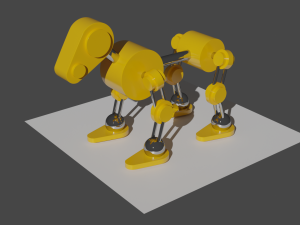 Lego-dog 3Dモデル