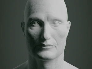 Mads Mikkelsen 3D Model